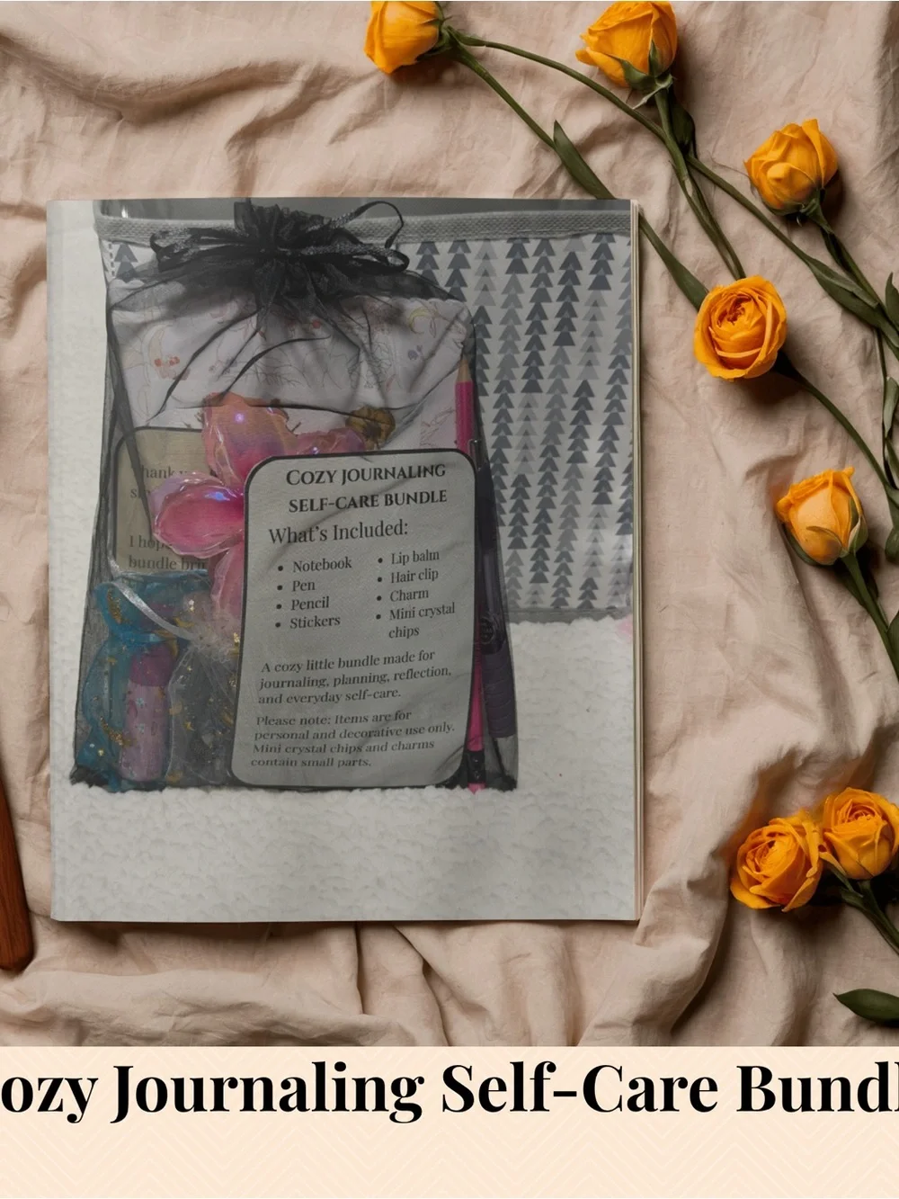 The Cozy Journaling Self-Care Bundle.